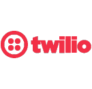 Twilio Company Logo - The logo of Twilio, representing communication and cloud-based solutions.